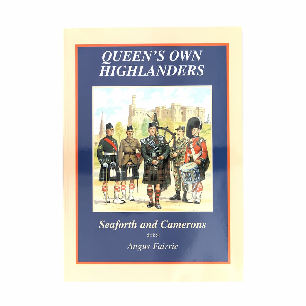 Book - Queen's Own Highlanders - Seaforth and Camerons (Hardback)
