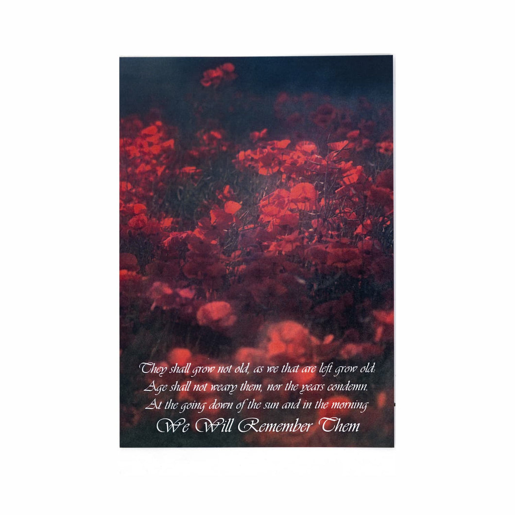 Postcard - Poppy