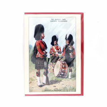 Load image into Gallery viewer, Card - The Queen&#39;s Own Cameron Highlanders
