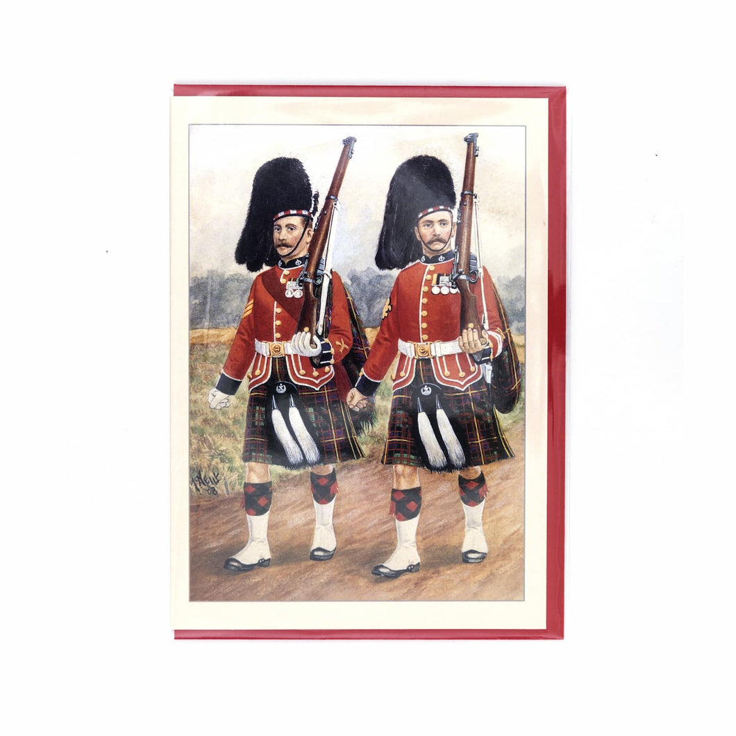 Card - Cameron Highlanders