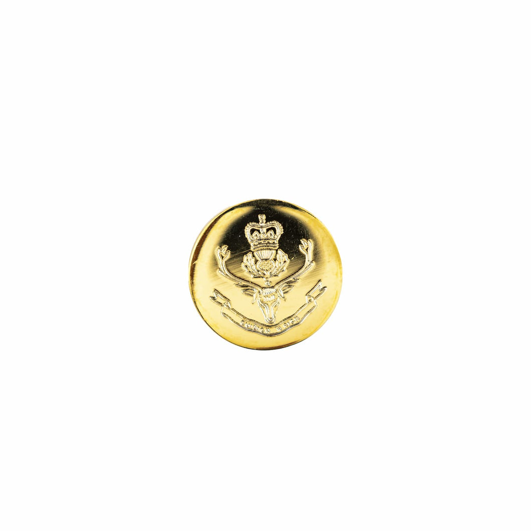 Queen's Own Highlanders (Seaforth and Camerons) Blazer Button (Large)