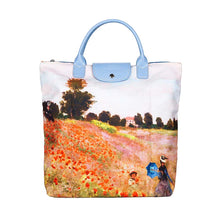 Load image into Gallery viewer, Monet Poppy Field - Foldaway Bag
