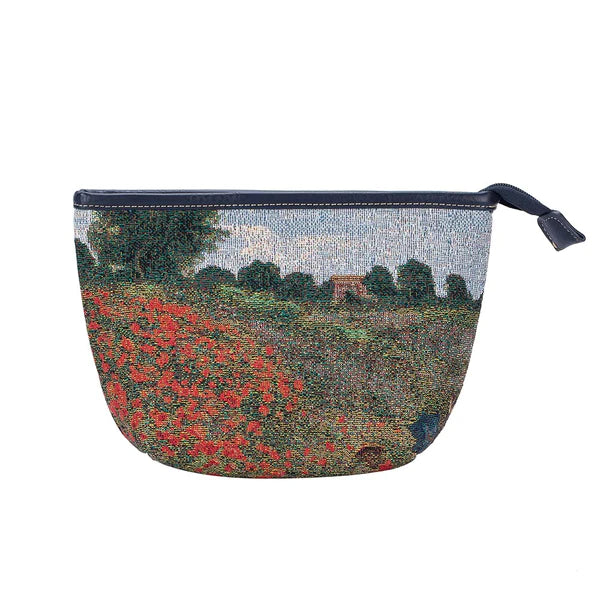 Monet Poppy Field - Makeup Bag