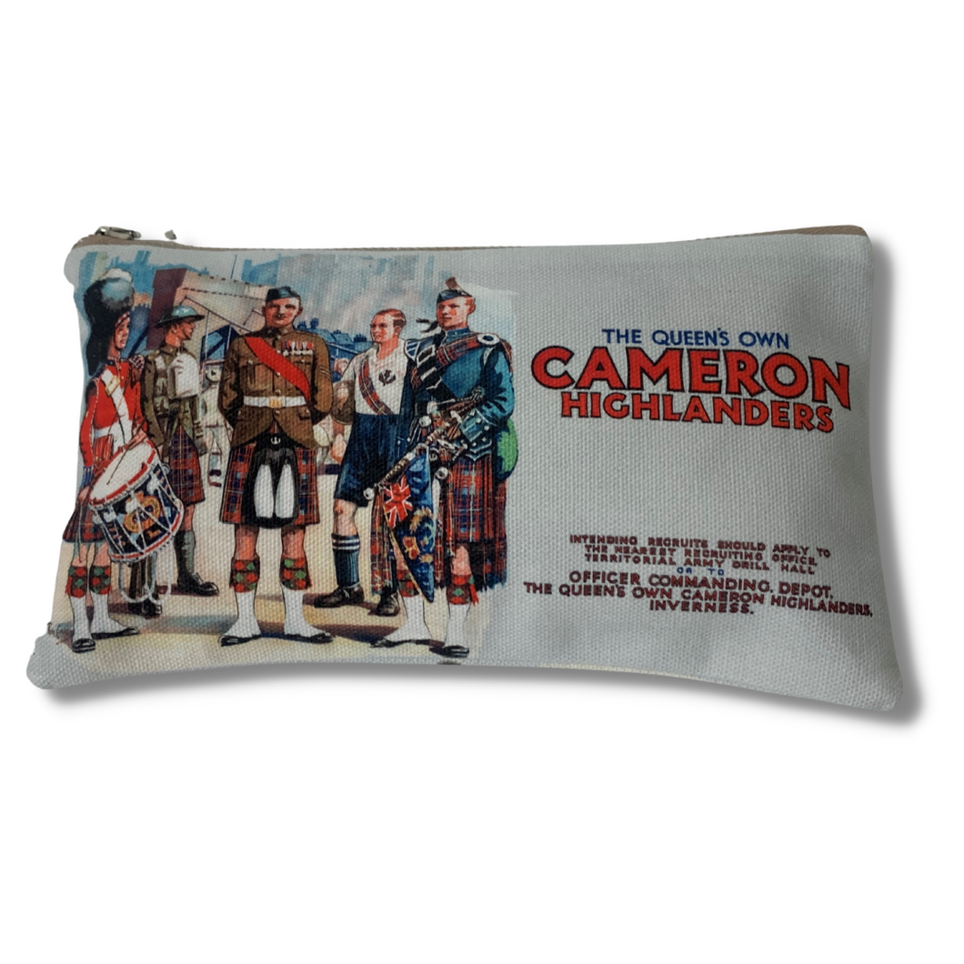 Pencil Case - The Queen's Own Cameron Highlanders
