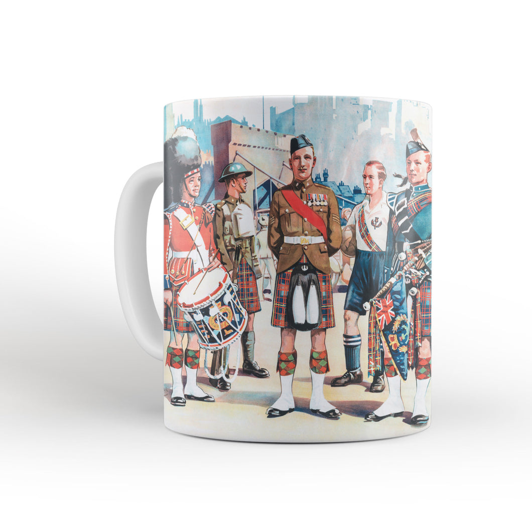 Mug - The Queen's Own Cameron Highlanders